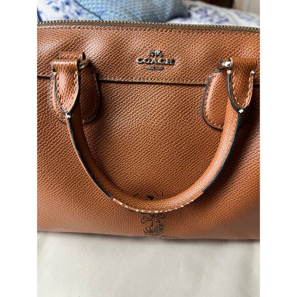 Coach | Limited Edition Coach X Peanuts Snoopy Mini Bennett Satchel - Picture 11 of 12